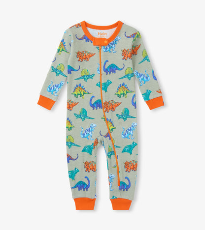 Baby Boys Dino Party Cotton Sleeper - Hatley Baby & Toddler