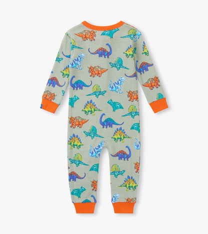 Baby Boys Dino Party Cotton Sleeper - Hatley Baby & Toddler
