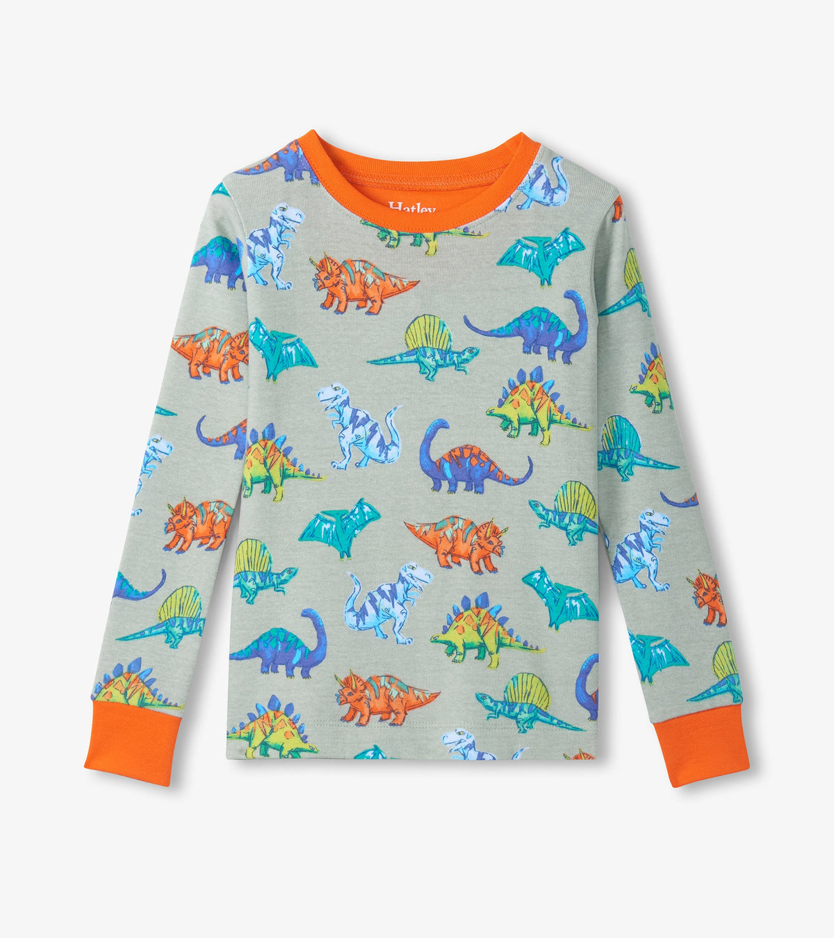 Boys Dino Party Cotton Pajama Set - Hatley Boys