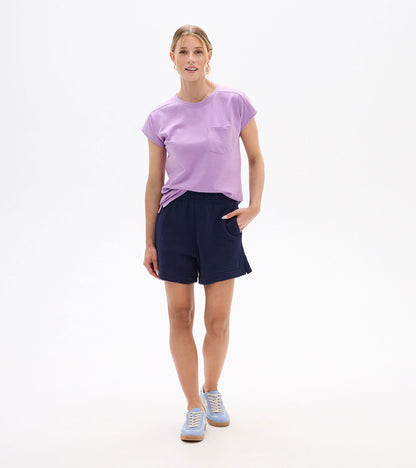 Ella Relaxed Tee - English Lavender - Hatley Women