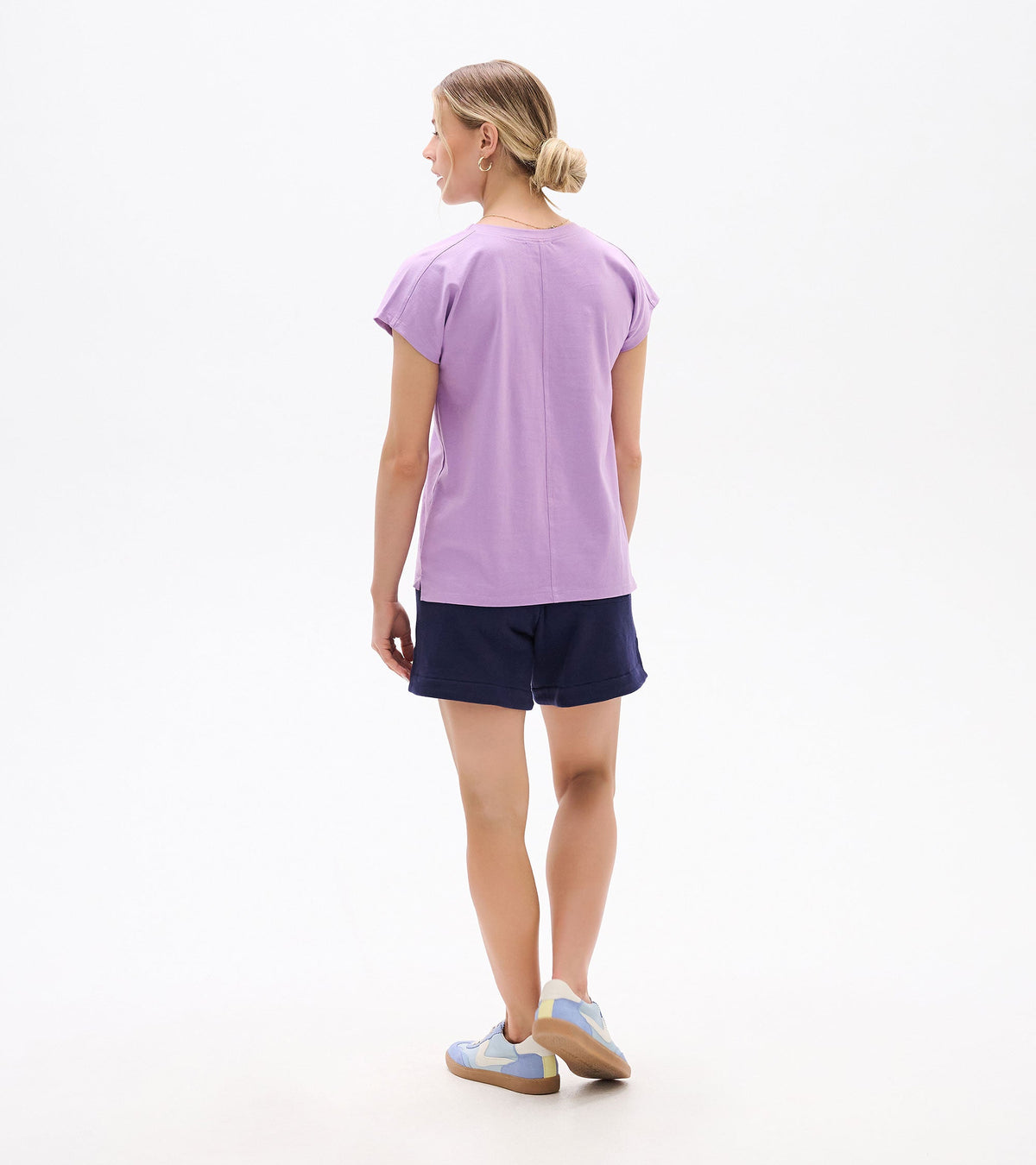 Ella Relaxed Tee - English Lavender - Hatley Women