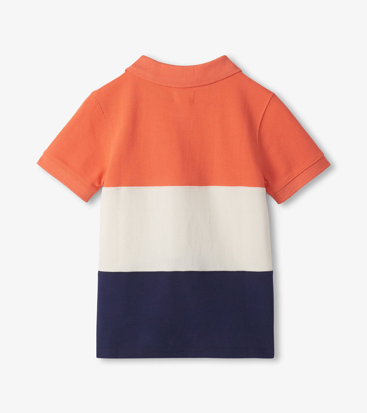 Boys Flamingo Color Block Polo T-Shirt - Hatley Boys