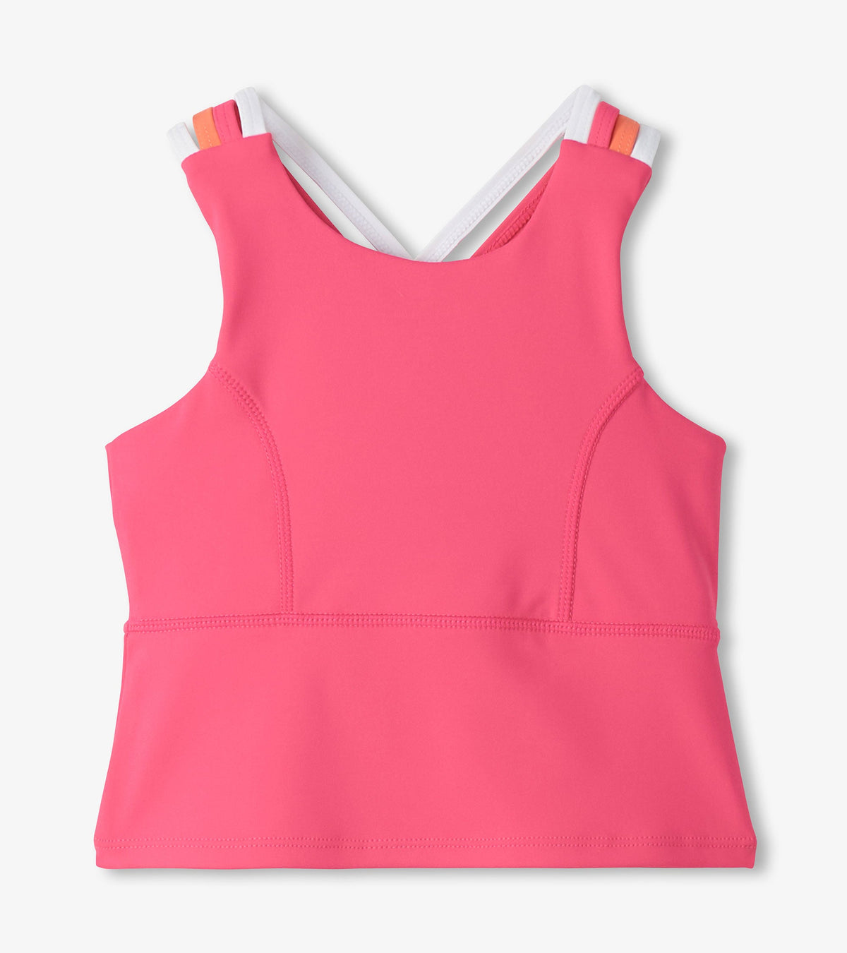 Girls Fandango Pink Strappy Active Tank - Hatley Girls