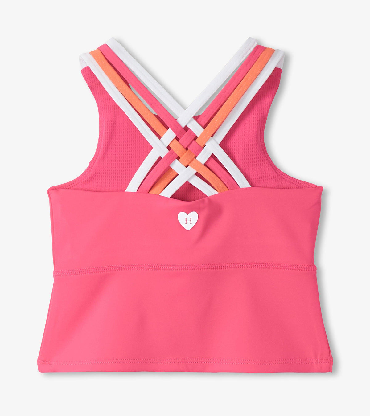 Girls Fandango Pink Strappy Active Tank - Hatley Girls