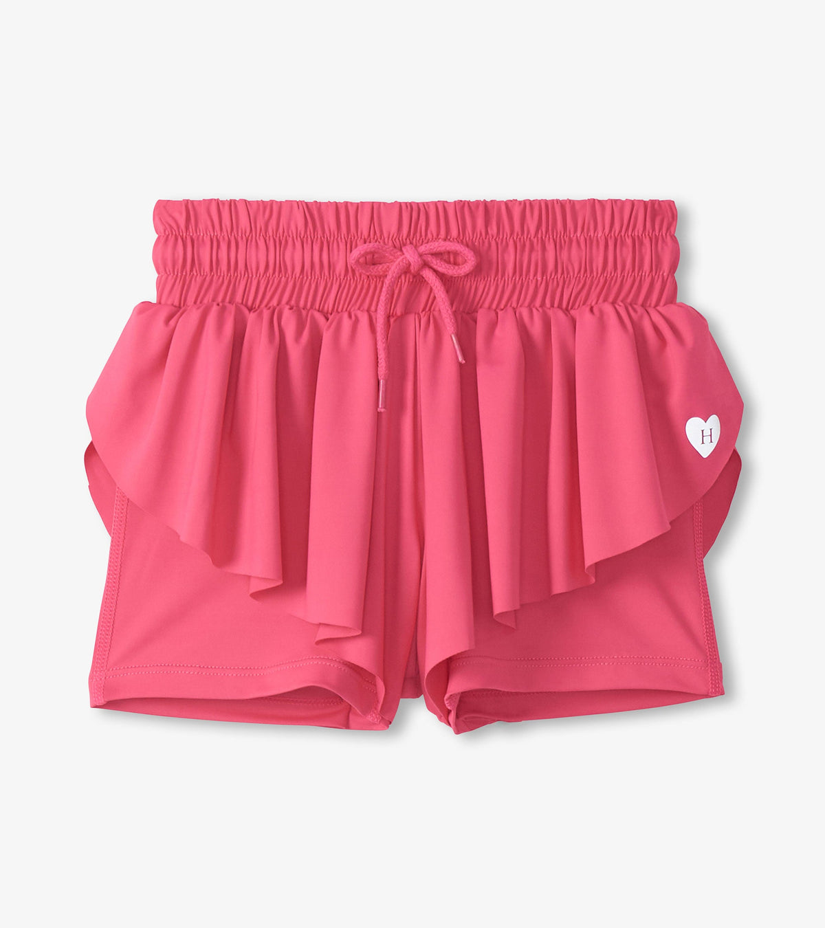 Girls Fandango Pink Running Shorts - Hatley Girls
