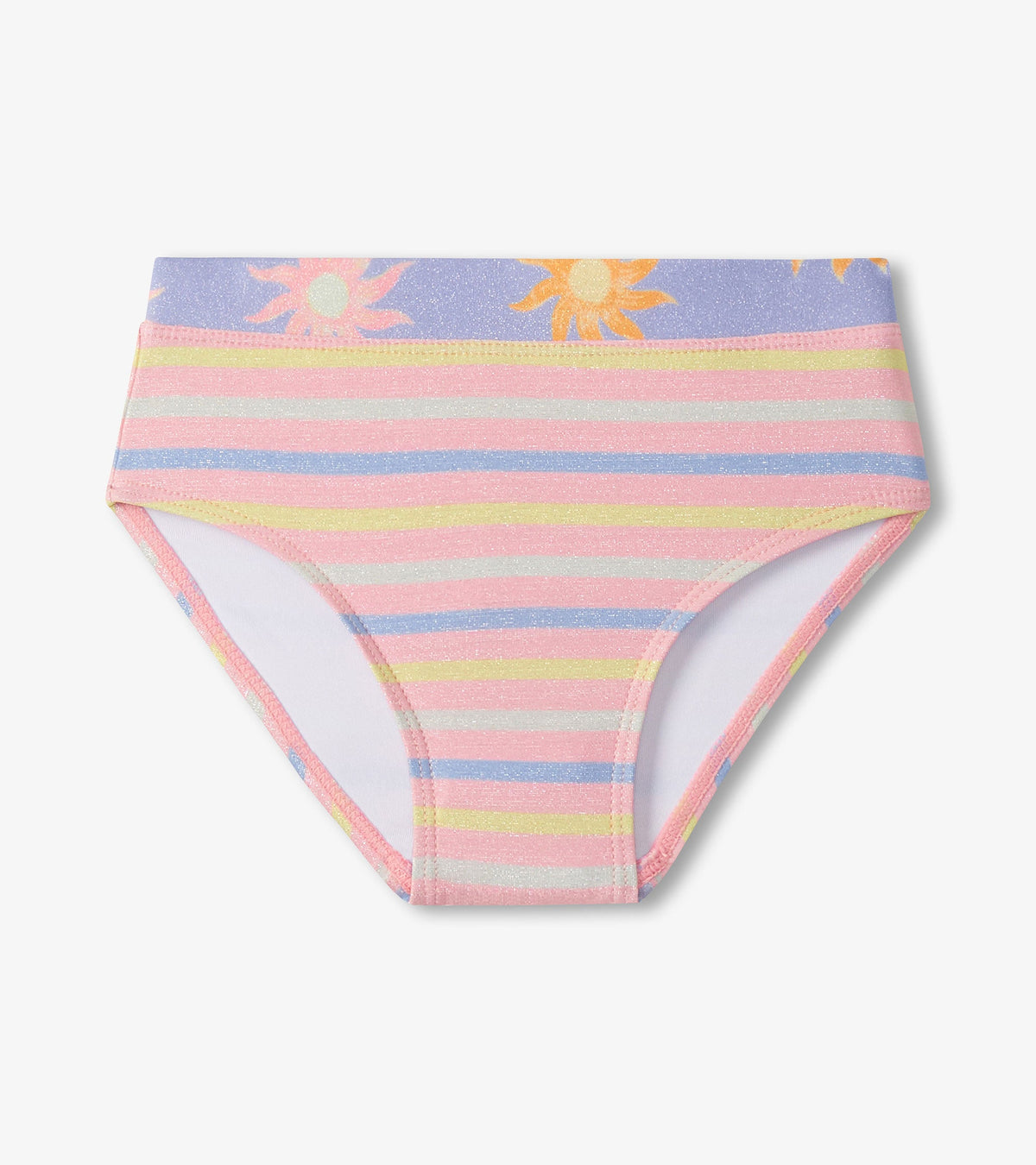 Girls Lavender Sunshine Two-Piece Swimsuit - Hatley Girls
