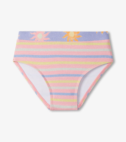 Girls Lavender Sunshine Two-Piece Swimsuit - Hatley Girls