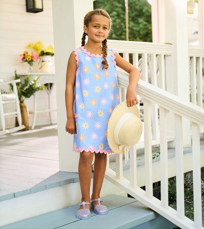 Girls Faded Suns Pinafore Dress - Hatley Girls
