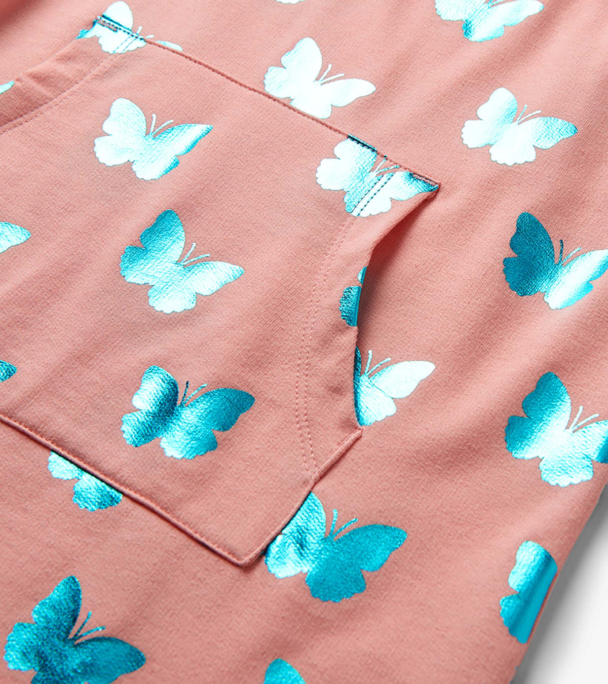 Girls Glitter Butterfly Slouchy Dress - Hatley Girls