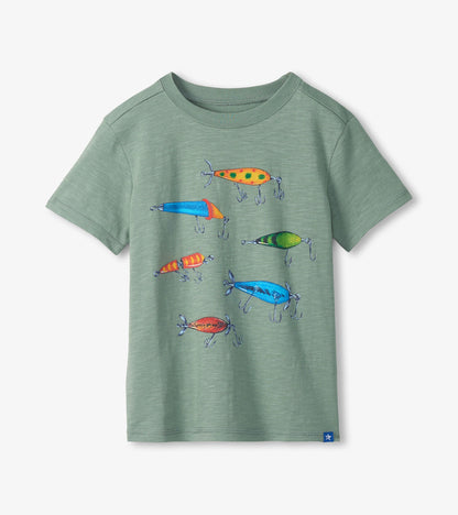 Boys Fishing Lures Graphic Tee - Hatley Boys