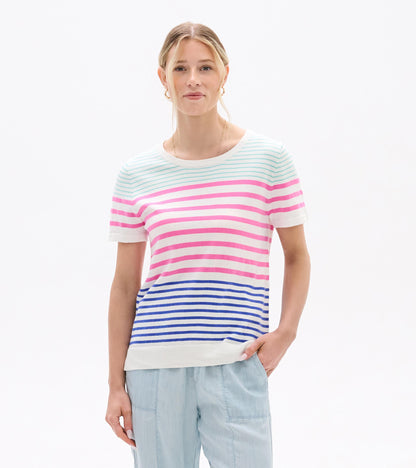 Simone Knit Tee - Summer Stripes - Hatley Women