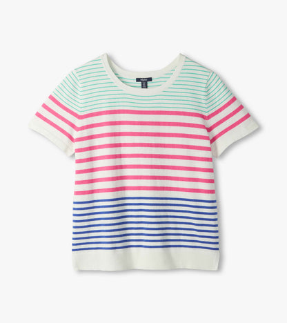 Simone Knit Tee - Summer Stripes - Hatley Women