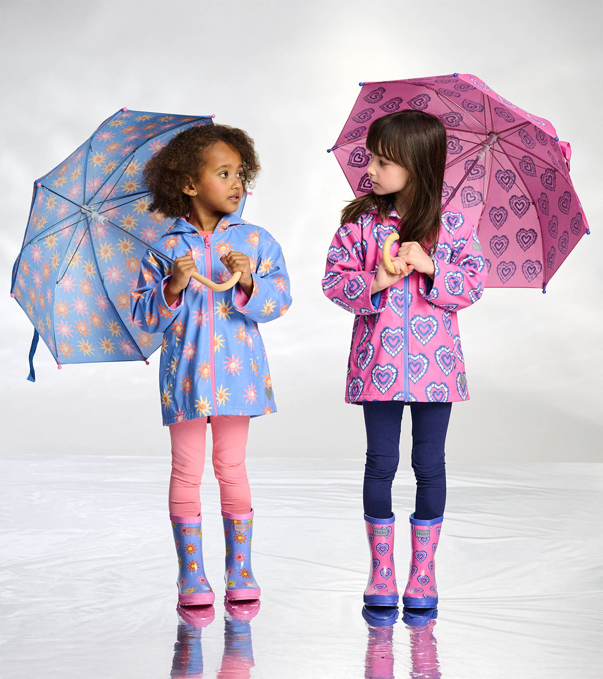 Girls Heart Burst Umbrella - Hatley Girls