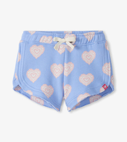 Girls Heart Burst Pull-On Shorts - Hatley Girls