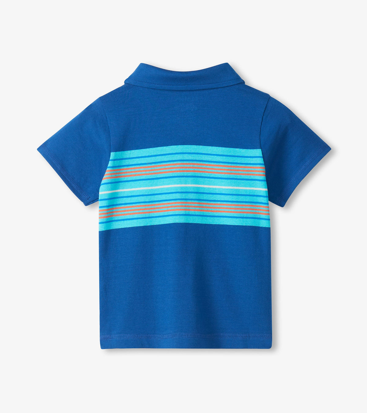 Baby & Toddler Boys Limoges Stripes Peached Jersey Polo T-Shirt - Hatley Baby & Toddler