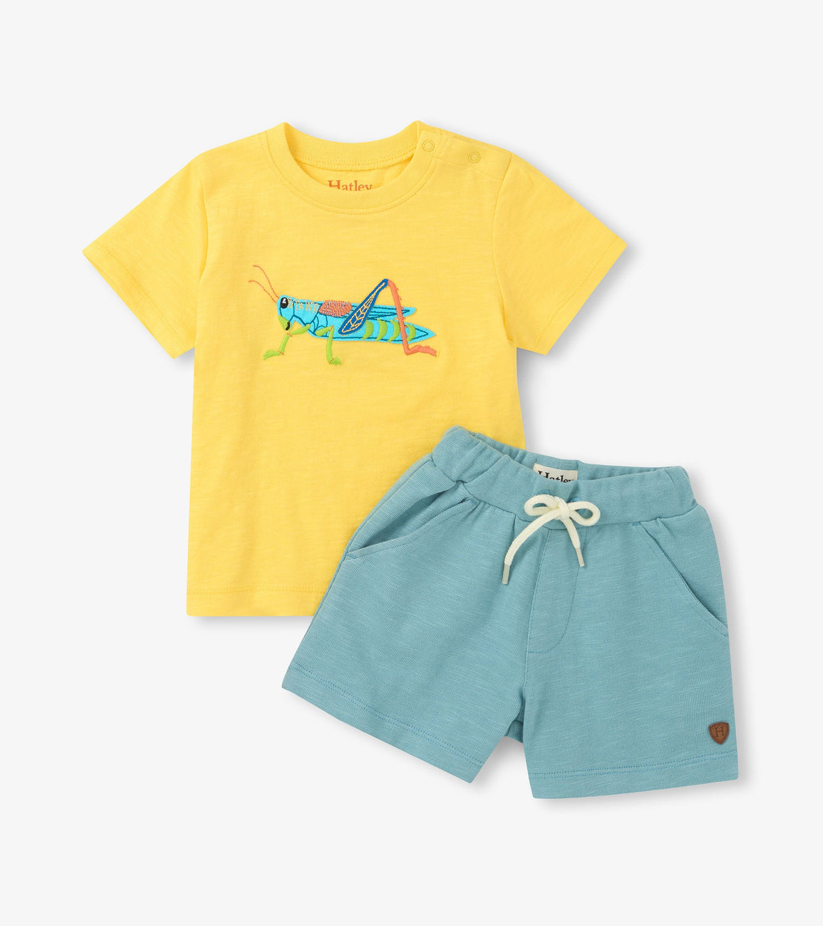 Baby & Toddler Boys Grasshopper T-Shirt & Shorts Set - Hatley Baby & Toddler