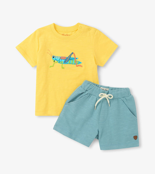 Baby & Toddler Boys Grasshopper T-Shirt & Shorts Set - Hatley Baby & Toddler
