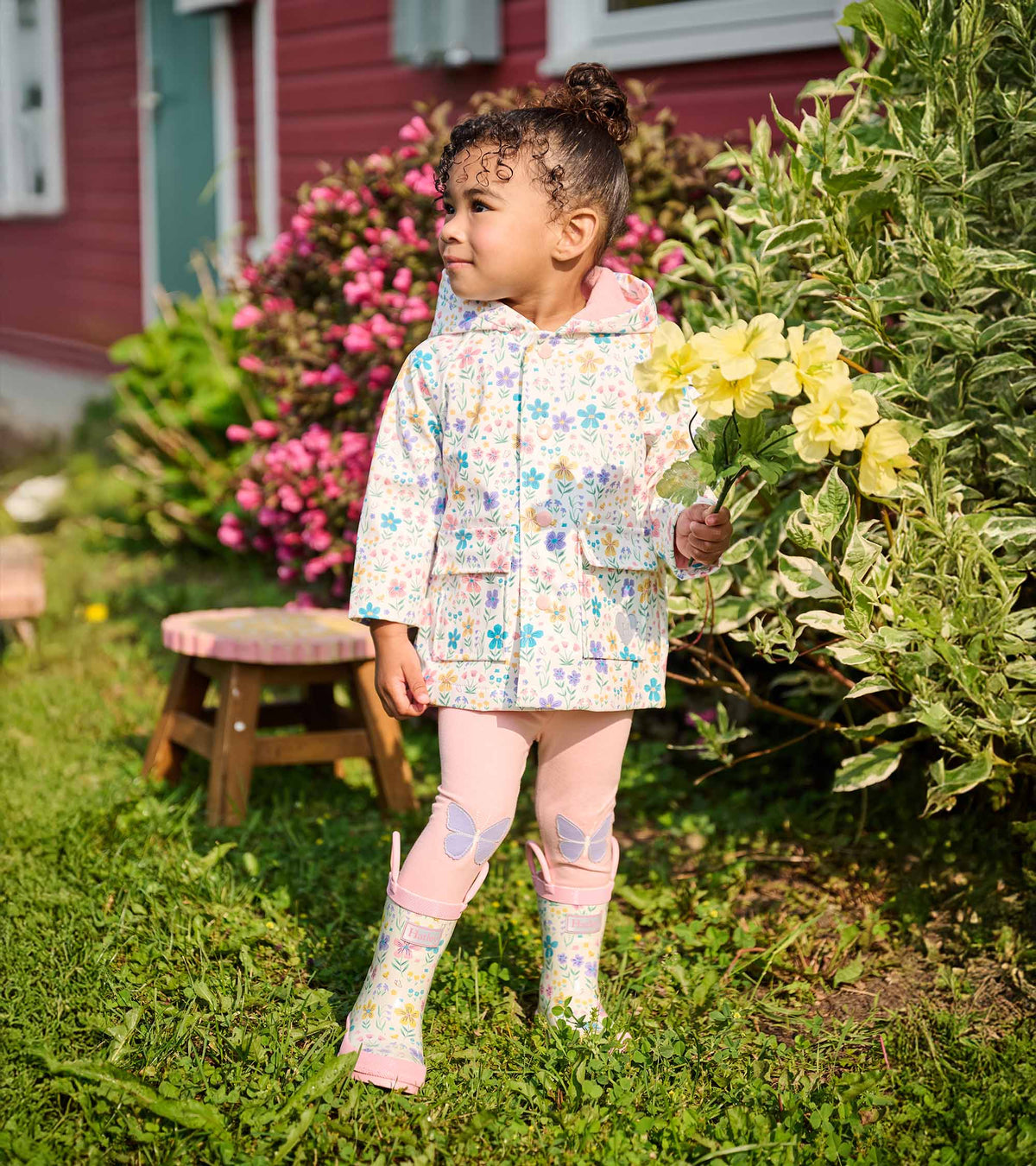 Baby & Toddler Girls Little Garden Chicks Button-Up Rain Jacket - Hatley Baby & Toddler