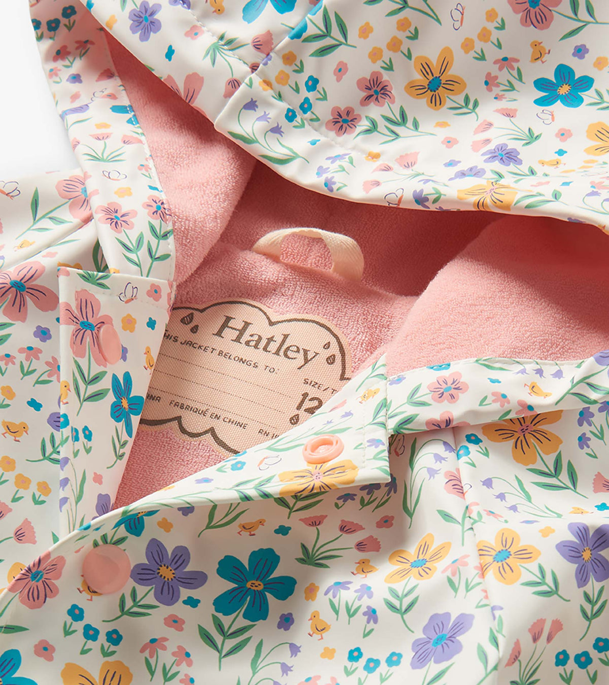 Baby & Toddler Girls Little Garden Chicks Button-Up Rain Jacket - Hatley Baby & Toddler