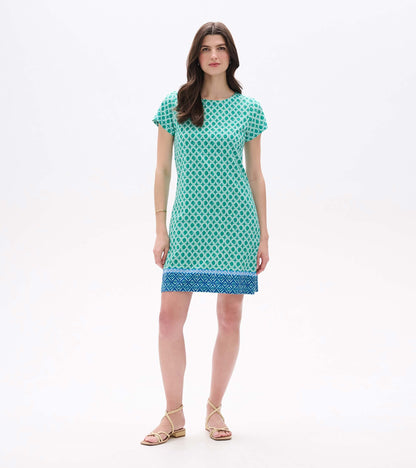 Zip-Back Tee Dress - Arcadia Medallion - Hatley Women