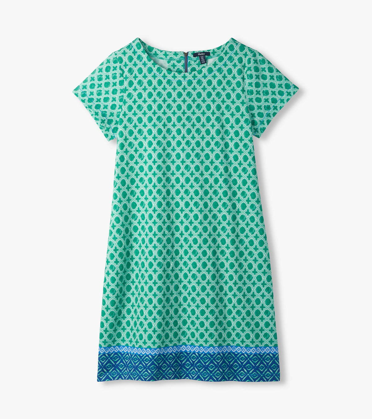 Zip-Back Tee Dress - Arcadia Medallion - Hatley Women