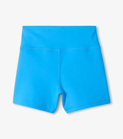 Girls Malibu Blue Active Shorts - Hatley Girls