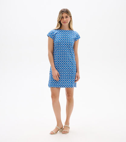 Capri Dress - French Blue Medallion - Hatley Women