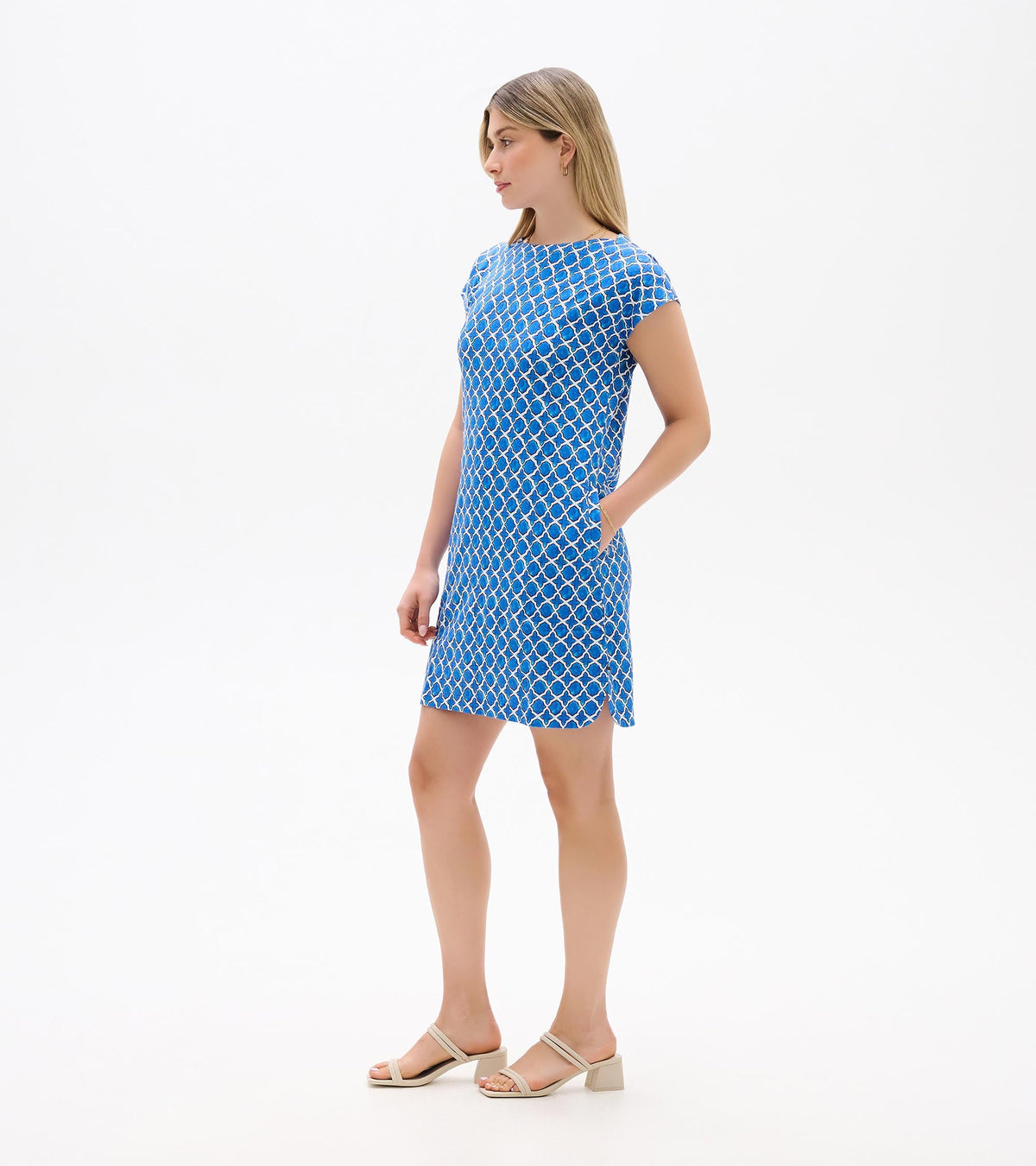 Capri Dress - French Blue Medallion - Hatley Women