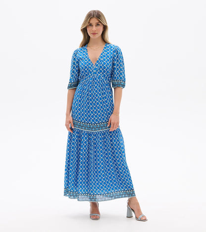 Willow Dress - Water Blue Medallion - Hatley Women