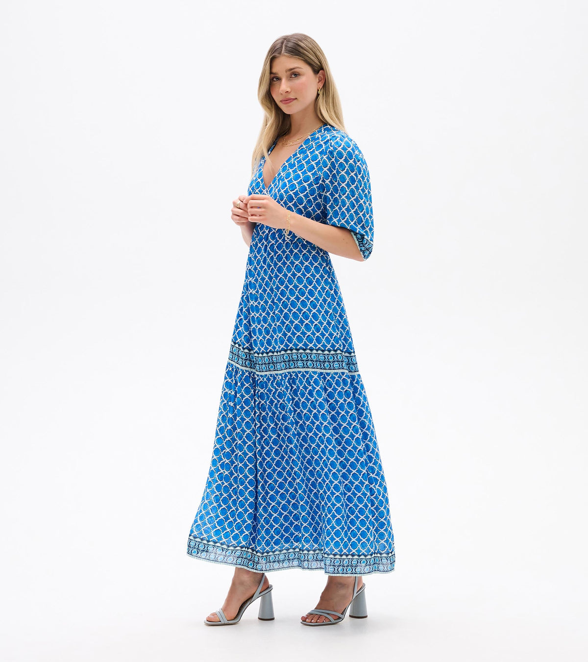 Willow Dress - Water Blue Medallion - Hatley Women