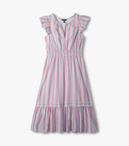 Fiona Dress - Neon Stripes - Hatley Women