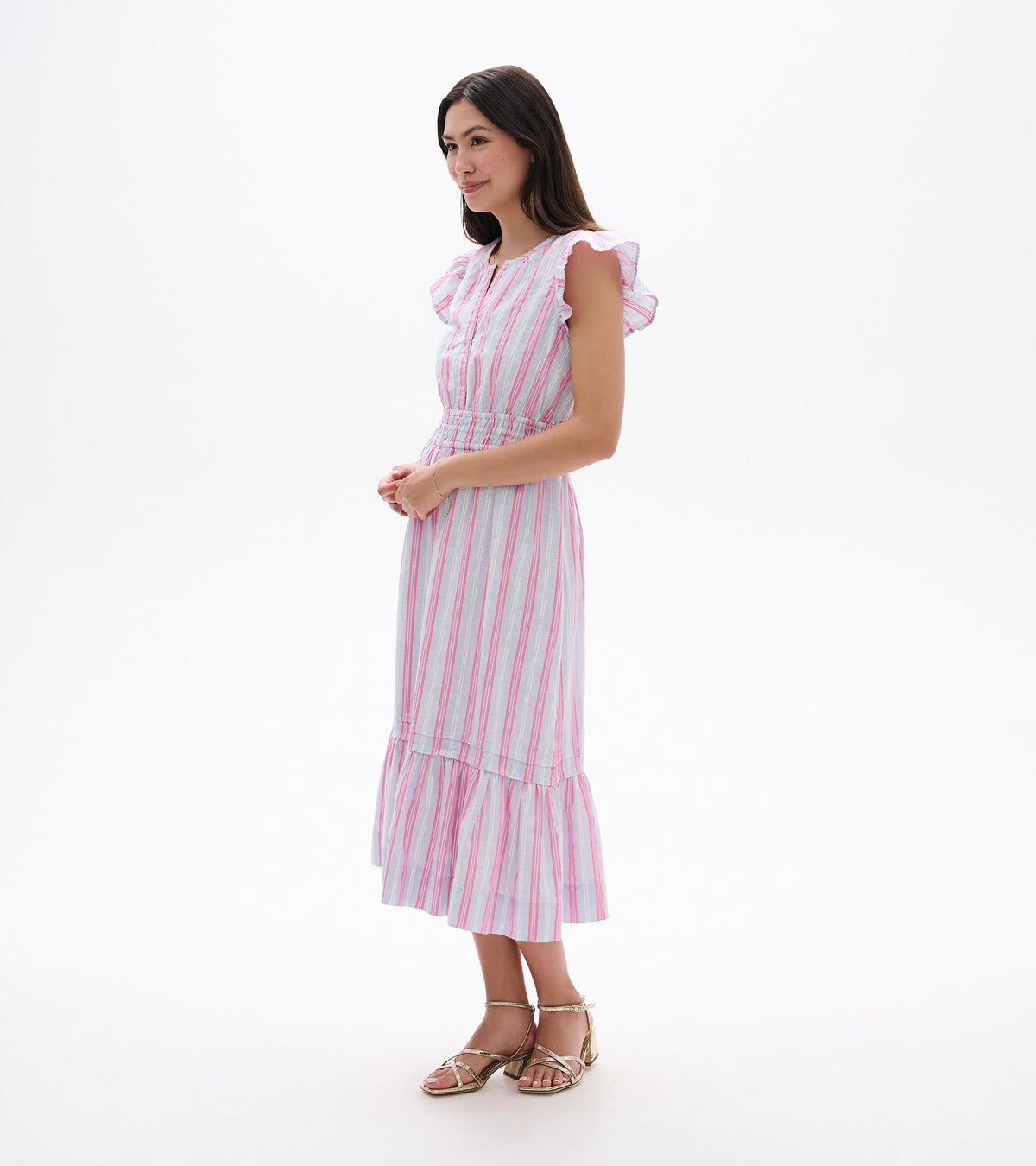Fiona Dress - Neon Stripes - Hatley Women