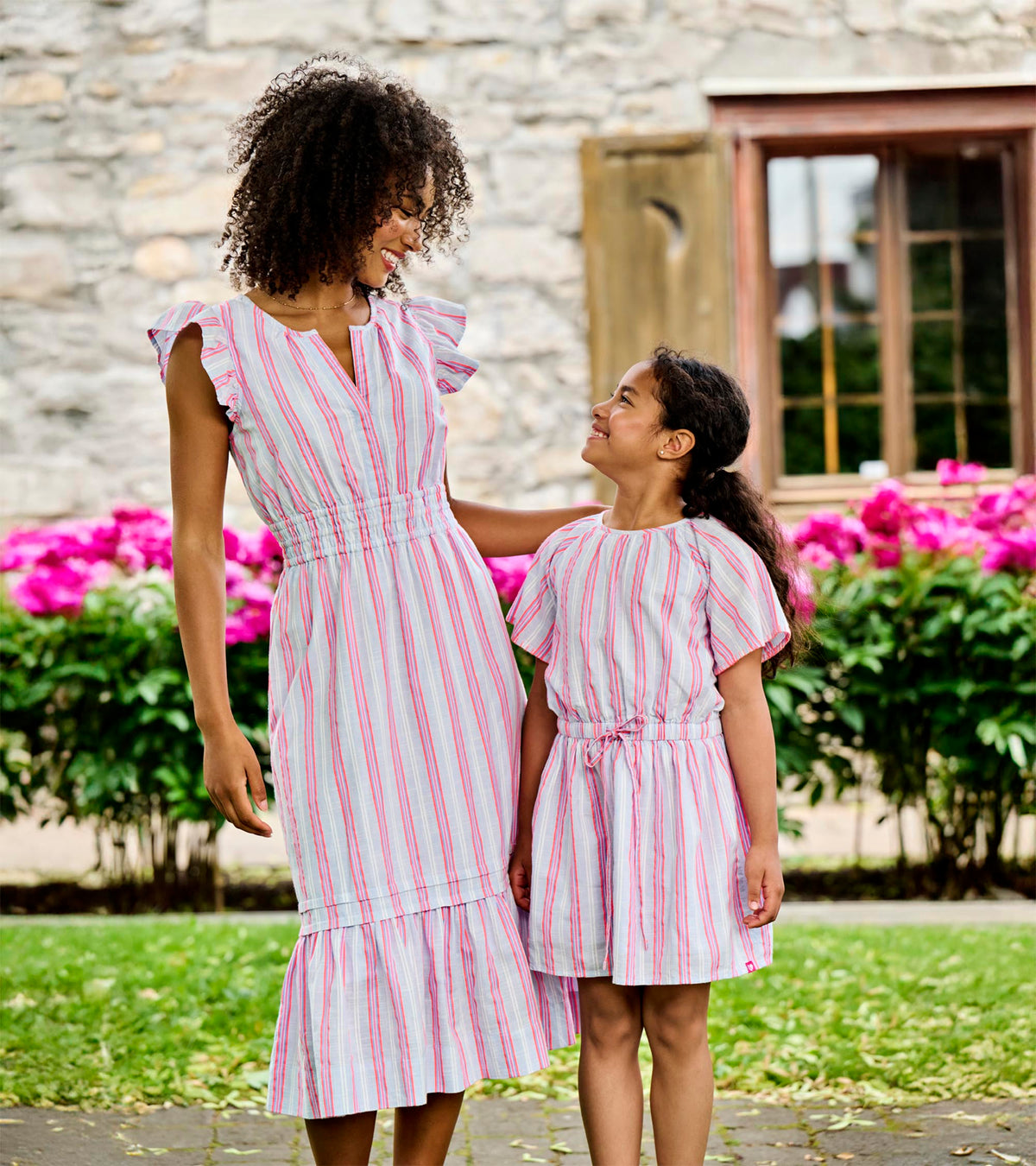 Fiona Dress - Neon Stripes - Hatley Women