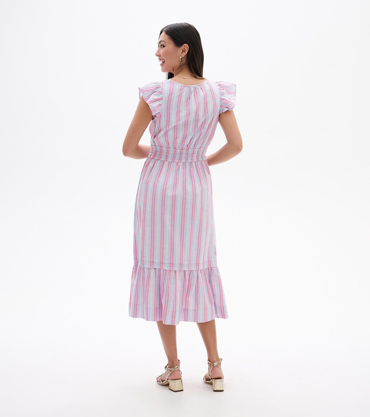 Fiona Dress - Neon Stripes - Hatley Women