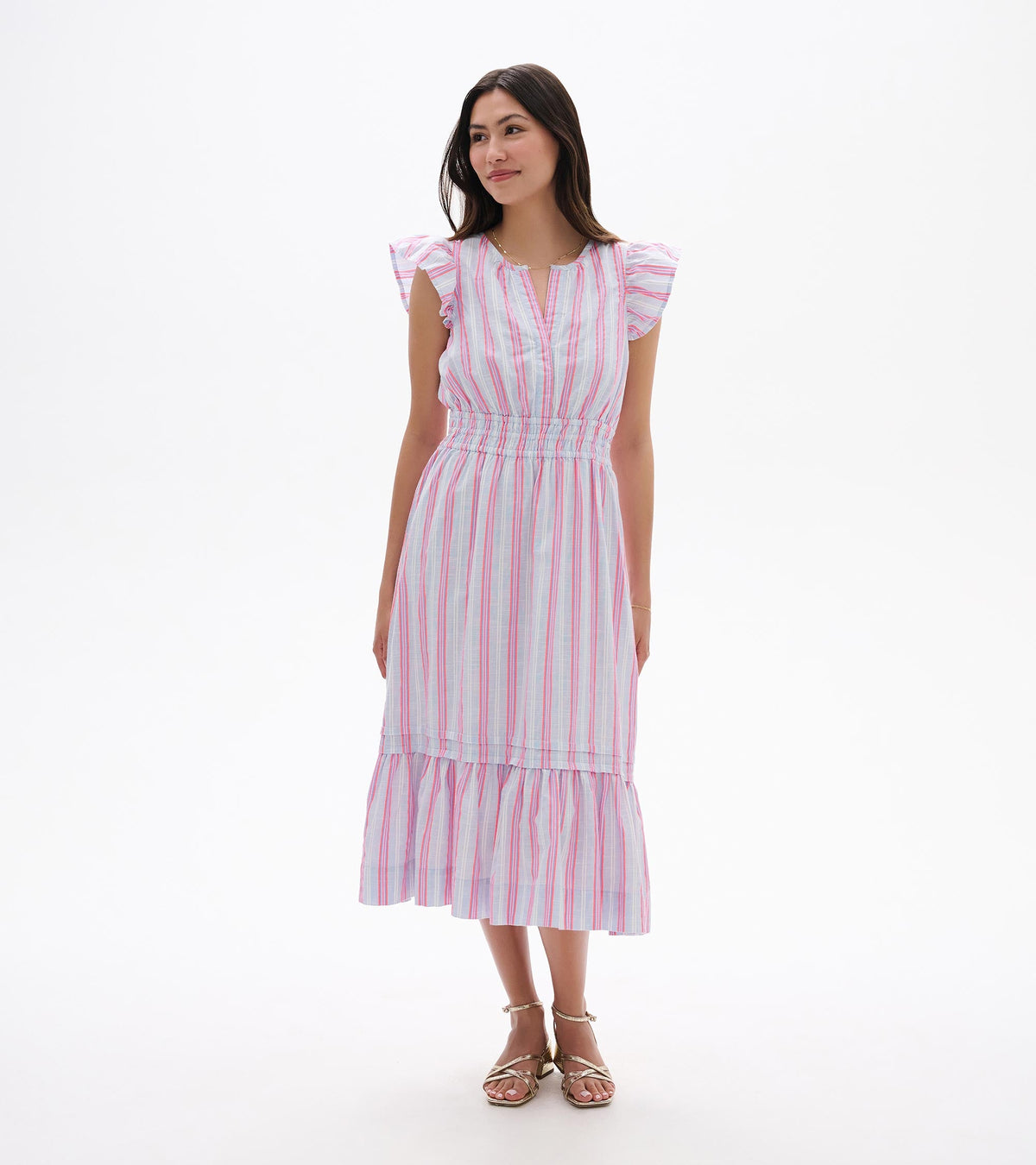 Fiona Dress - Neon Stripes - Hatley Women