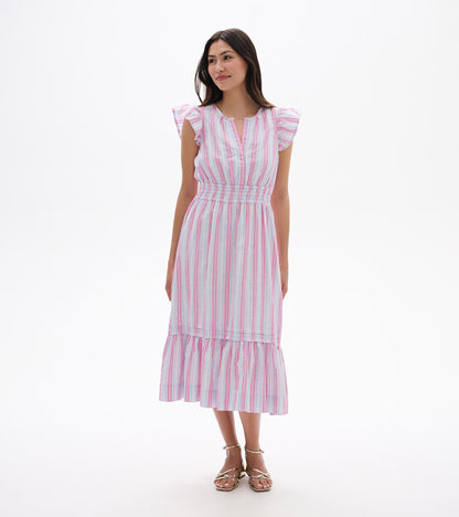 Fiona Dress - Neon Stripes - Hatley Women
