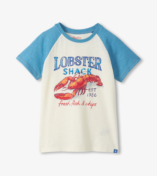 Boys Lobster Shack Raglan T-Shirt - Hatley Boys