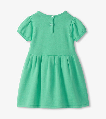 Baby & Toddler Girls Neptune Green Knit Pointelle Dress - Hatley Baby & Toddler