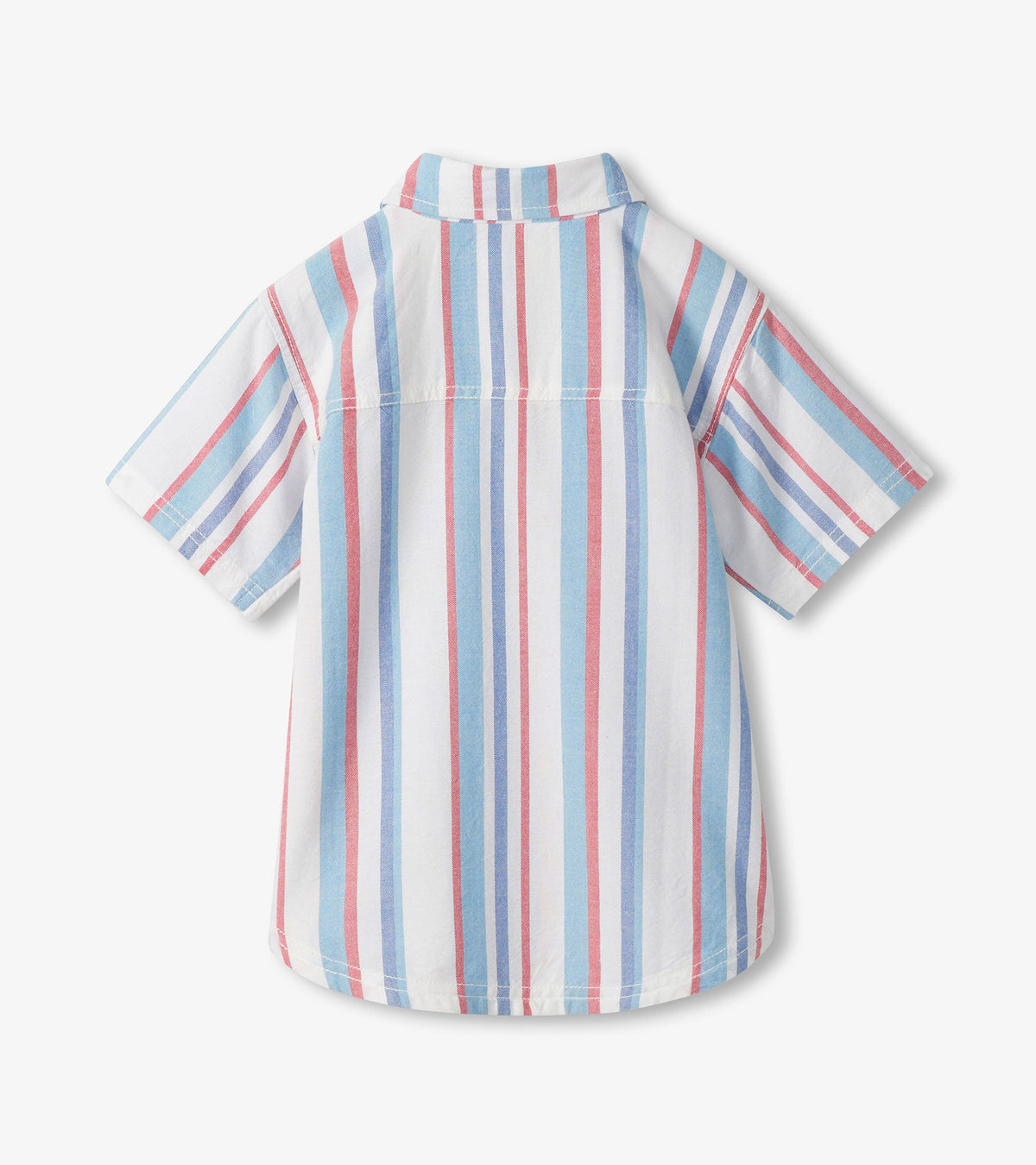 Boys Nautical Stripes Woven Button Down Shirt - Hatley Boys