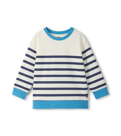 Boys Preppy Stripes Pullover Sweatshirt - Hatley Boys