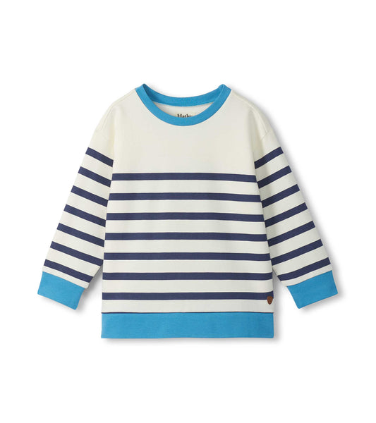 Boys Preppy Stripes Pullover Sweatshirt - Hatley Boys