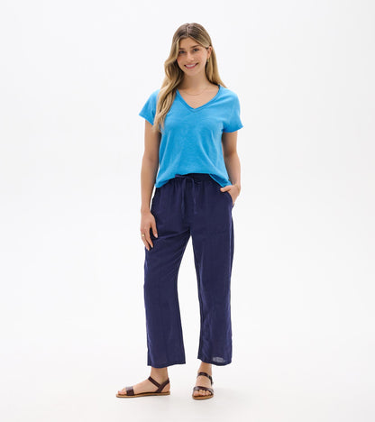 Straight Leg Pant - Patriot Blue - Hatley Women