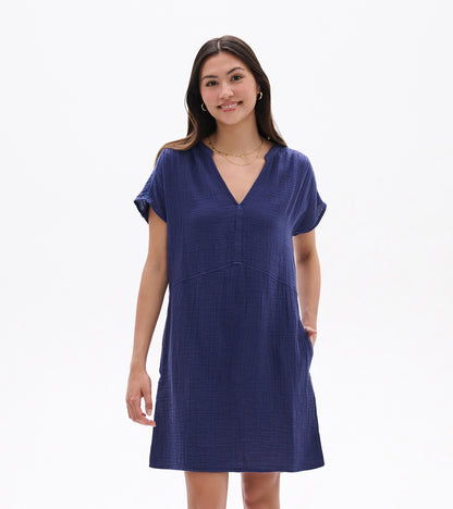 Hailey Dress - Patriot Blue - Hatley Women