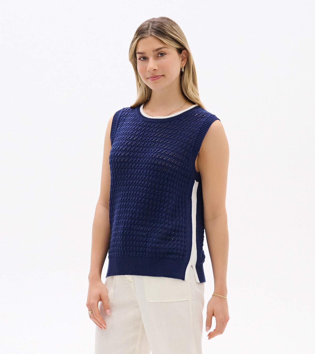 Cruz Knit Tank - Patriot Blue - Hatley Women