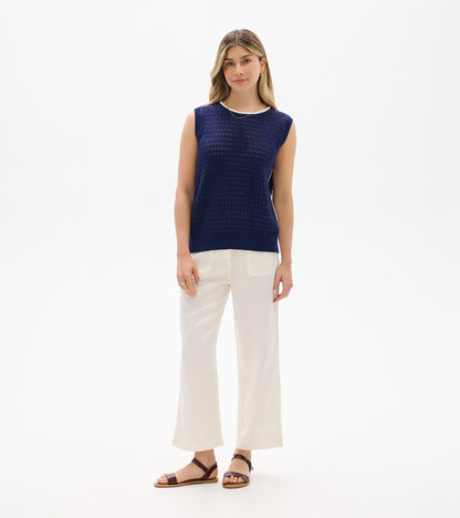 Cruz Knit Tank - Patriot Blue - Hatley Women