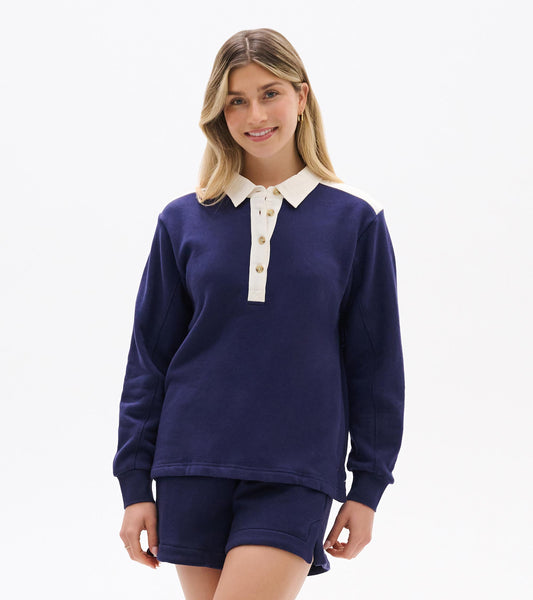 Coco Polo Top - Patriot Blue - Hatley Women