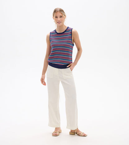 Kate Sleeveless Tank - Sorbet Stripes - Hatley Women