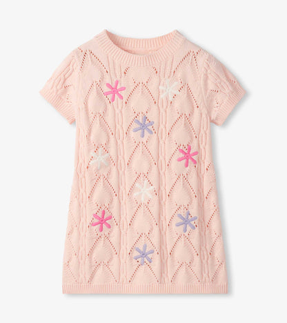 Baby & Toddler Girls Pearl Blush Crochet Dress - Hatley Baby & Toddler