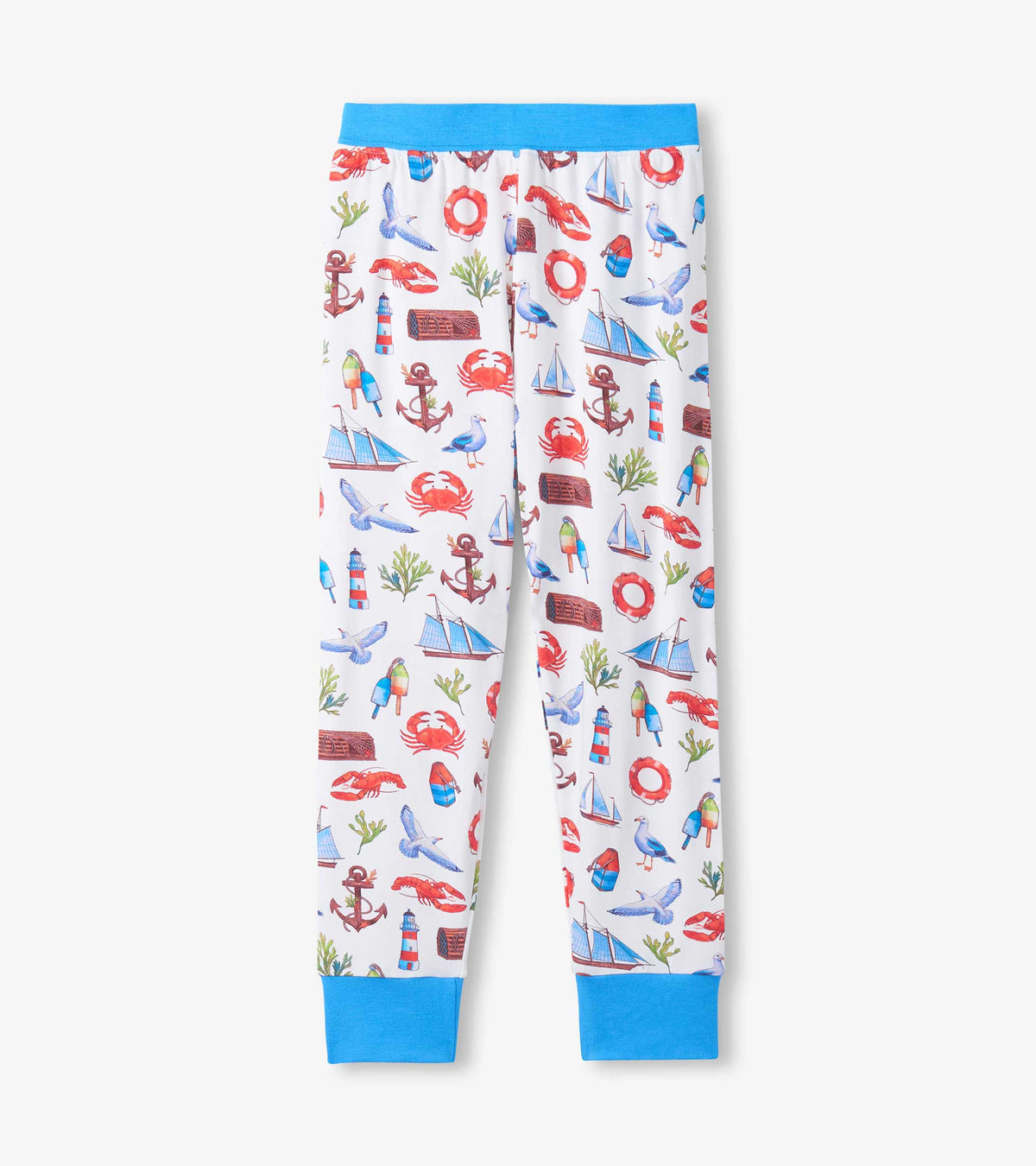 Boys Painted Seascape Bamboo Pajama Set - Hatley Boys