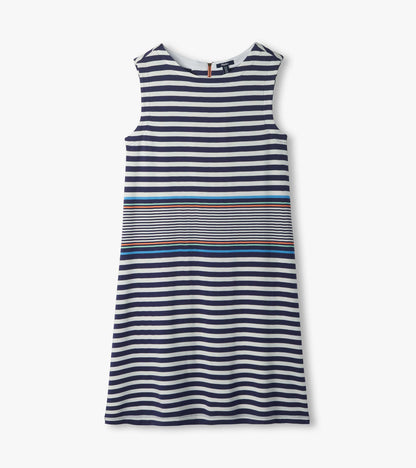 Sofia Dress - Rainfall Stripes - Hatley Women